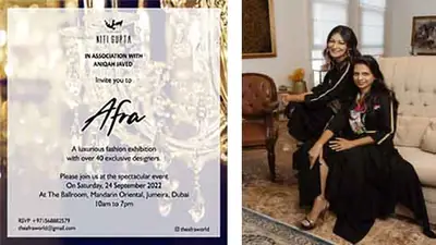في دبي : عفراء AFRA عرض أزياء فاخر يطمح لإعادة ارتداء المرأة العصرية