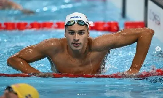 Ahmed Jaouadi champion du monde 400 m nage libre