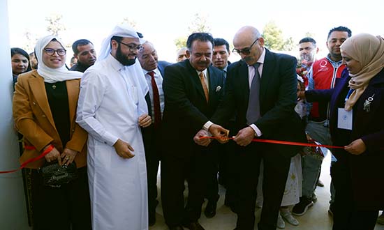 قطر الخيرية تمول مركز تعليم في تالة