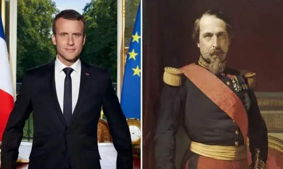 Emmanuel Macron et Napoleon 3