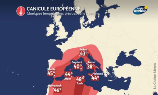 Europe sous un dome de chaleur