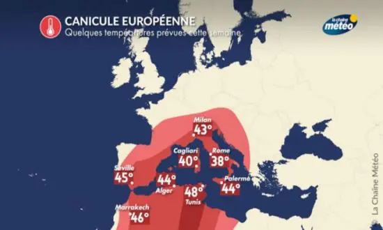Europe sous un dome de chaleur