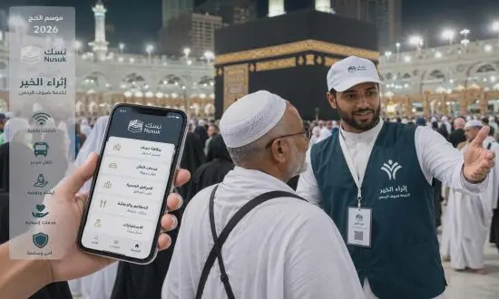 نجاح سعودي جديد ، التكنولوجيا في خدمة الحجاج