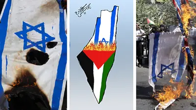 اسرائيل سقطت، هاشتاغ يغزو مواقع التواصل الاجتماعي