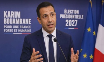 فرنسي من أصول مغربية يدخل سباق الإليزيه