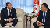 جلسة عمل بين والي تطاوين مع وفد من صالون تونس بفرنسا