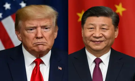 Les presidents Trump et Xi