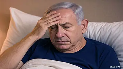 بنيامين نتنياهو مصاب بوعكة صحية بسبب تسمم غذائي