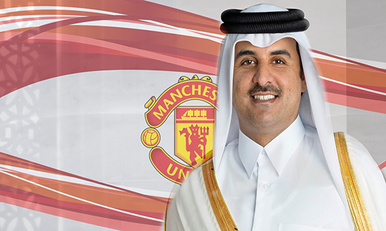 أنظار أمير قطر تتجه نحو مانشستر يونايتد