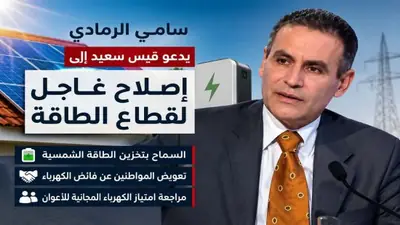 سامي الرمادي يطالب بقرارات رئاسية عاجلة