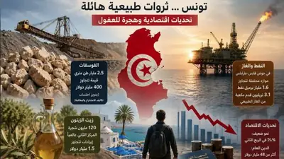 هذه تونس الغنية بالثروات والفقيرة في النمو
