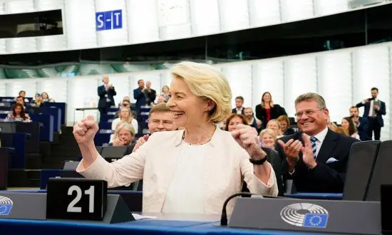 Ursula Von der Leyen réelue