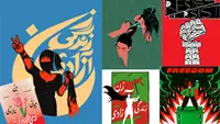 كيف تدعم حركة النساء الإيرانيات بصورة ؟