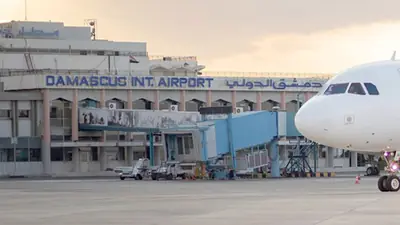 رشقات صاروخية على مطار دمشق وحلب