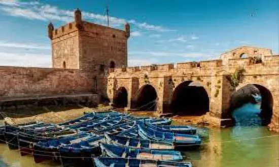 au Maroc a Essaouira le themometre grimpe