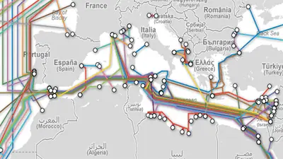 تخريب كابلات بحرية يتسبب في تباطئ عالمي للانترنات