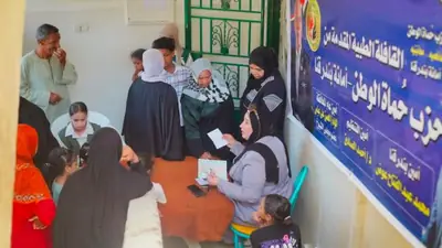مصر: مئات المواطنين يستفيدون من قافلة طبية مجانية
