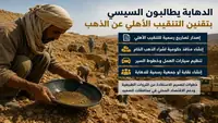 الدهابة يطالبون السيسي بتقنين التنقيب الأهلي عن الذهب