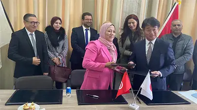 اليابان توقع على عقد تبرع لفائدة جمعية بجهة سوسة