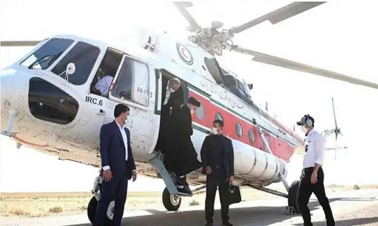 إختفاء مروحية الرئيس الإيراني إبراهيم الرئيسي