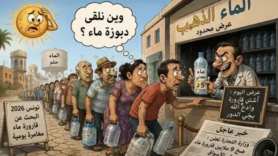 الماء والكهرباء والقارورة، ثلاثية الازمات في صيف تونس