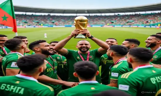 مجلس الكاف يتوج المنتخب المغربي بكأس افريقيا