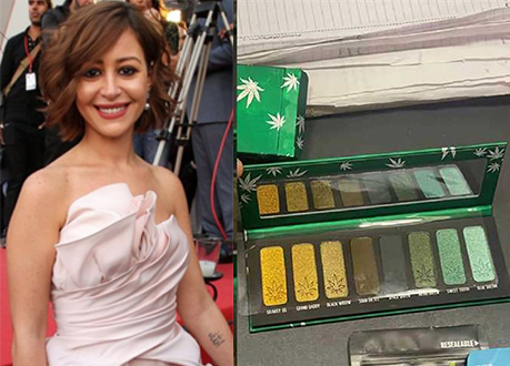 أكياس مخدرات بحوزة الممثلة المصرية منة شلبي