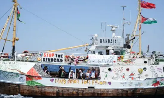 navire Handala casser le blocus sur Gaza