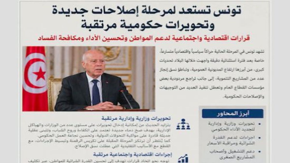 تونس تتجه نحو تعزيز الاستثمار ومكافحة البيروقراطية والفساد