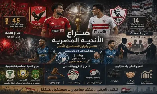 الأهلي والزمالك وبيراميدز، خريطة الصراع الجديدة في الرياضة المصرية