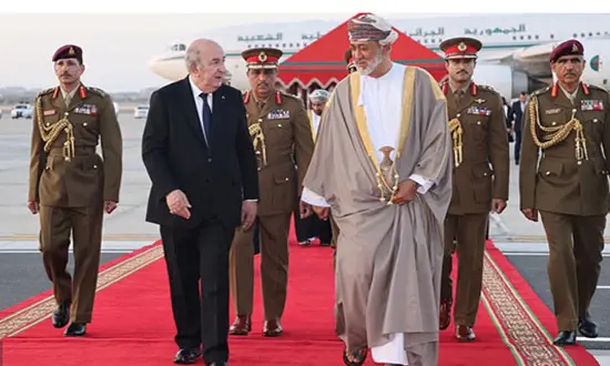 visite officielle en Algerie du Sultan Omanais