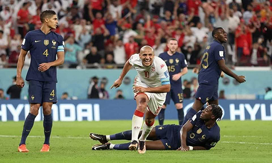 المنتخب التونسي يخرج من كأس العالم رغم فوزه على بطل العالم